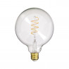 Ampoule LED G125, culot E27, 4W cons. (28W eq.), lumière blanc chaud