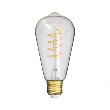 Ampoule LED (ST64) Edison / Vintage, culot E27, 4W cons. (28W eq.), 300 lumens, lumière blanc chaud