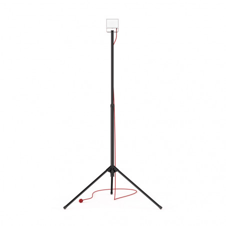 Projecteur de chantier secteur 230 V Trépied 1 tête 20W 1600 LM 6500 K Projection 40 M IP 44