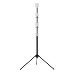 Projecteur de chantier secteur 230 V Trépied 1 tête 20W 1600 LM 6500 K Projection 40 M IP 44