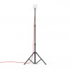 Projecteur de chantier secteur 230 V Trépied 1 tête 20W 1600 LM 6500 K Projection 40 M IP 44