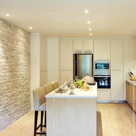 Ampoule LED spot, culot GU10, 5,5W cons. (35W eq.), lumière blanc chaud, 150 lumen en autonome