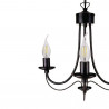 Ampoule à filament LED flamme, culot E14, 4W cons. (40W eq.), lumière blanc chaud