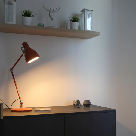Ampoule LED flamme, culot E14, 5W cons. (40W eq.), lumière blanc chaud