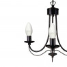 Lot x5 Ampoules LED flamme, culot E14, 5,5W cons. (40 W éq), lumière blanc chaud