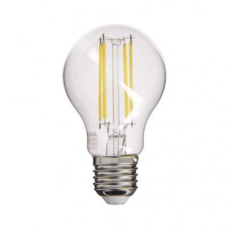 Ampoule à filament LED A60, culot E27,  cons. (60W eq.), lumière blanc chaud