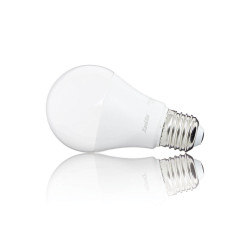 Ampoule LED A60, culot E27, 9,4W cons. (60W eq.), lumière blanc chaud