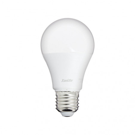 Ampoule LED A60, culot E27, 11W cons. (60W eq.), lumière blanc neutre, détecteur crépusculaire