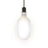 Ampoule LED déco éclairante Gas bottle Opaline au verre lacté, culot E27, 8W cons. (60W eq.), 806 lumens, lumière blanc neutre