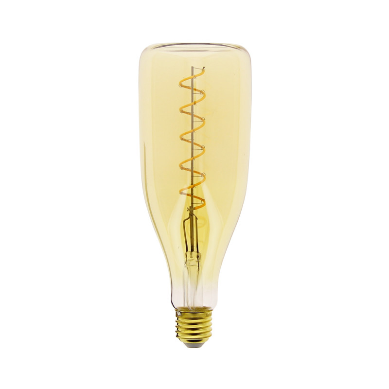 Ampoule LED déco Bouteille au verre ambré, culot E27, 4W cons. (30W eq.), 350 lumens, lumière blanc chaud