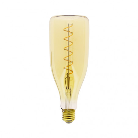 Ampoule LED déco Bouteille au verre ambré, culot E27, 4W cons. (30W eq.), 350 lumens, lumière blanc chaud