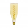 Ampoule LED déco Bouteille au verre ambré, culot E27, 4W cons. (30W eq.), 350 lumens, lumière blanc chaud