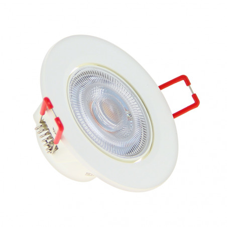 Spot LED intégré Orientable - 345 lumens - Blanc Chaud