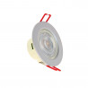 Spot LED intégré Orientable - 345 lumens - Blanc Chaud