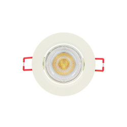 Spot LED intégré Orientable - 345 lumens - Blanc Chaud