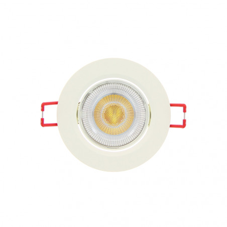 Spot LED intégré Orientable - 345 lumens - Blanc Chaud