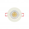 Spot LED intégré Orientable - 345 lumens - Blanc Chaud
