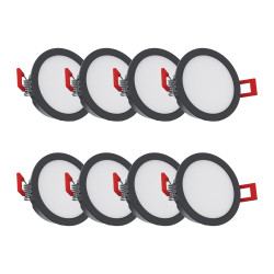 Pack de 8 spots LED...