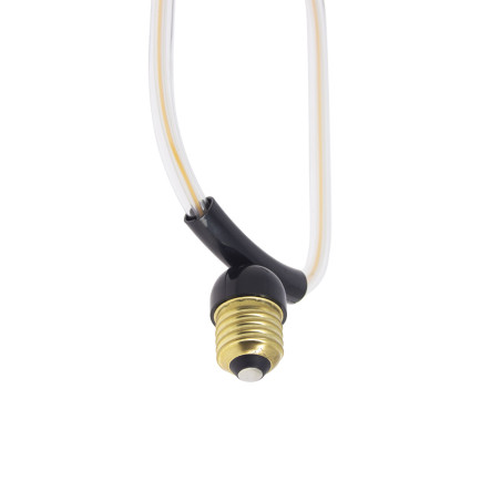 Ampoule Filament LED déco Ellipse Ovale, culot E27, conso. 8W, 800 lumens, Blanc chaud