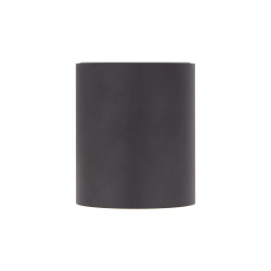 Plafonnier rond noir et or en saillie, ampoule incluse, culot GU10, 345 Lumens, conso. 5W (eq. 50W), 2700 K, Blanc chaud