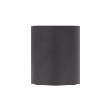 Plafonnier rond noir et or en saillie, ampoule incluse, culot GU10, 345 Lumens, conso. 5W (eq. 50W), 2700 K, Blanc chaud