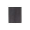Plafonnier rond noir et or en saillie, ampoule incluse, culot GU10, 345 Lumens, conso. 5W (eq. 50W), 2700 K, Blanc chaud