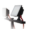 Projecteur de Chantier LED sur Pied, Filaire, x2 Projecteurs, 40 W, 2800 Lumens