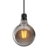 Ampoule LED Globe (G125) / Vintage au verre fumé, culot E27, 4W cons. (23W eq.), 230 lumens, lumière blanc chaud