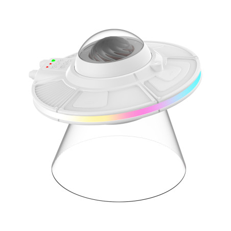 Vaisseau spatial LED Spacelite, 8 modes, enceinte Bluetooth intégrée, Synchronisation sonore