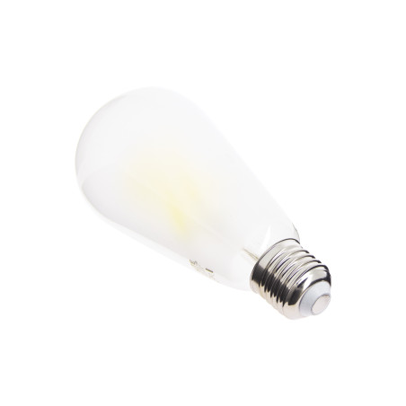 Ampoule à filament LED Edison Opaque, culot E27, 4,9W (eq. 75W), 1055 lumens, Blanc chaud, Classe A