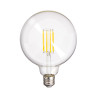 Ampoule à filament LED G125, culot E27, 7,2W (eq. 100W), 1521 lumens, Blanc chaud, Classe A