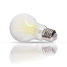 Ampoule à filament LED A60 Opaque, culot E27, 7,2W (eq. 100W), 1521 lumens, Blanc chaud, Classe A