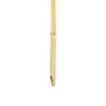Balise solaire LED IP44 en bambou couleur flamme 74 cm