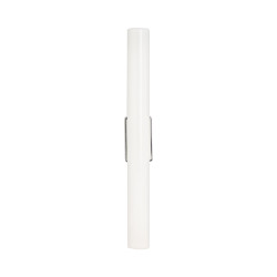 Applique murale LED S14 chromée, 450 lumens, Blanc chaud