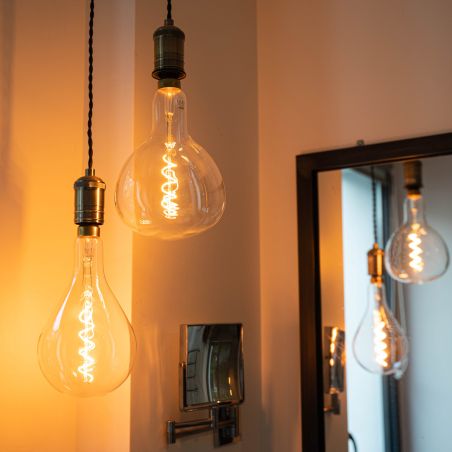 Ampoule LED Giant Fiole / Vintage, culot E27, 4W cons. (30W eq.), 323 lumens, lumière blanc chaud