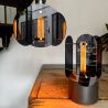 Ampoule Filament LED déco Vintage Ronde, culot E27, conso. 4W, 180 lumens, Blanc chaud