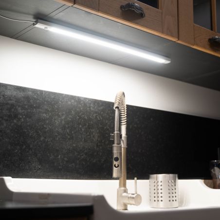 Réglette de placard - Extra plate 61 cm - Blanc neutre - 1000 lumens
