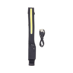 Lampe frontale LED rechargeable, USB  300 lumens, sensor intégré