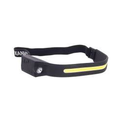 Lampe frontale LED rechargeable, USB  300 lumens, sensor intégré
