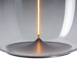 Ampoule Filament LED déco Magnétique Ovale, culot E27, conso. 12W, 350 lumens, Blanc chaud