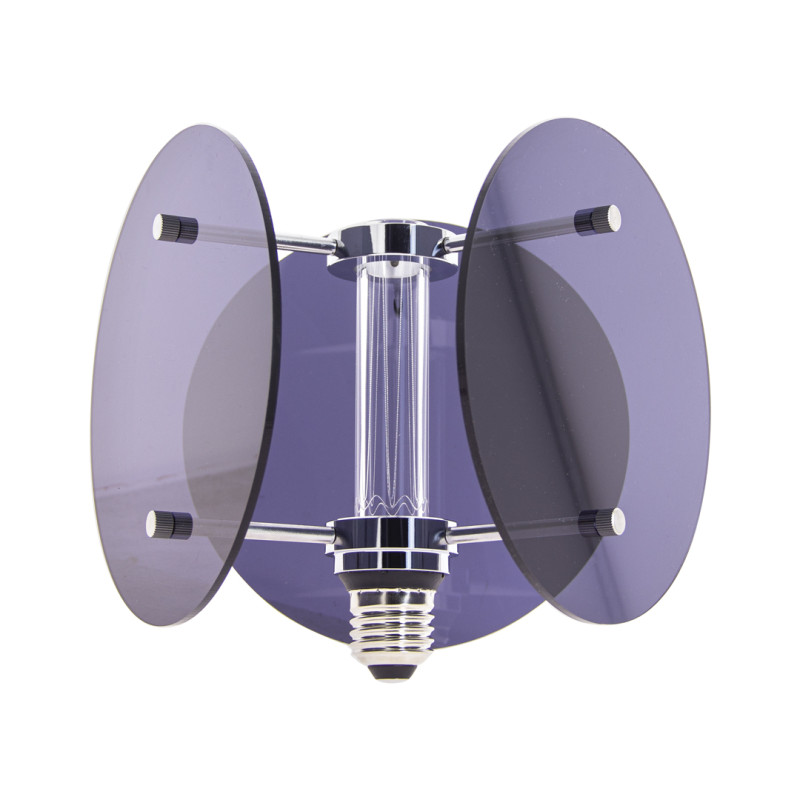 Ampoule Filament LED déco Vintage Ronde, culot E27, conso. 4W, 180 lumens, Blanc chaud