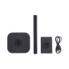 Support de casque avec barre lumineuse LED RVB Digital, Synchronisation sonore, rechargeable USB