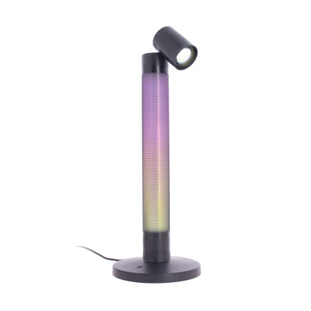 Lampe à poser LED RVB Digital, 40cm, Synchronisation musicale, éclairage blanc CCT, filaire USB