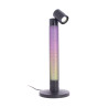 Lampe à poser LED RVB Digital, 40cm, Synchronisation musicale, éclairage blanc CCT, filaire USB