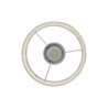 Ampoule Filament LED déco Abat-jour Tissu, culot E27, conso. 3,5W, 210 lumens, Blanc chaud