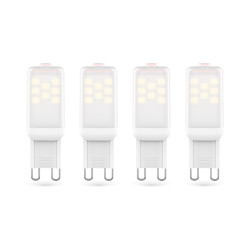 Lot de 4 Ampoules SMD LED...