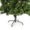 Sapin de Noël avec guirlande connectée 150cm, Effet naturel, Synchronisation sonore RVB