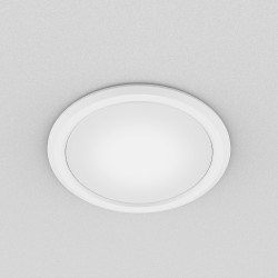 Spot encastrable LED rond, extra plat, cons. 6W, 800 lumens, CCT, IP44, Plusieurs coloris