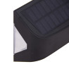 Applique murale hybride Solaire / USB, 700 Lumens, IP54, 3 modes d'éclairage, 10h d'autonomie
