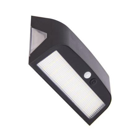 Applique murale hybride Solaire / USB, 700 Lumens, IP54, 3 modes d'éclairage, 10h d'autonomie